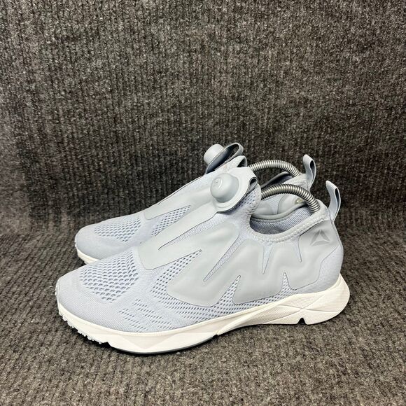Reebok Pump Supreme Engine Ultraknit Trainer Athletic Shoes Light Blue Mens 8 - Picture 3 of 8